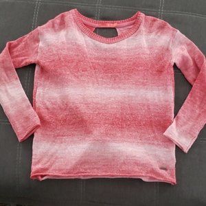 Prana criss cross knit top Sz Small